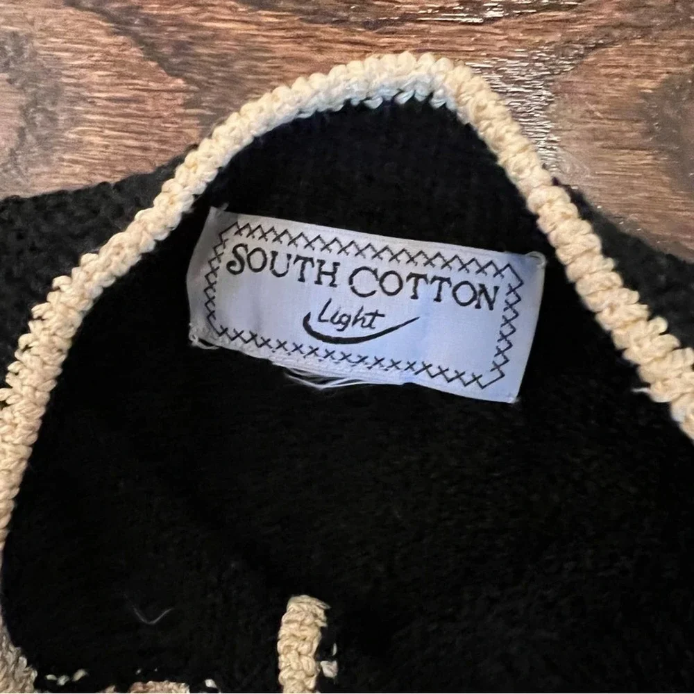 South Cotton Light, Black Knit Sweater - Picture 8 of 12